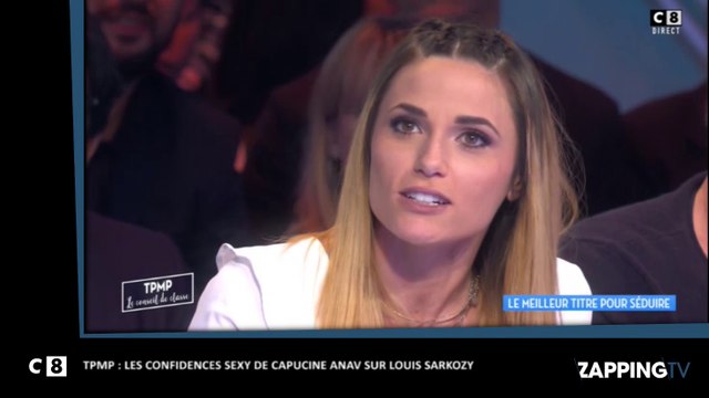 Capucine Anav - TPMP : elle faisait des strip-tease pour Louis Sarkozy (vidéo)