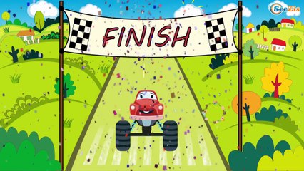 Service Vehicles Cartoon for kids - The Yellow Tow Truck - Cars Cartoons for children