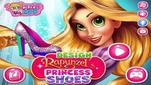 Design Rapunzel Princess Shoes Game ♥ Disney Princess Tangled Rapunzel Movie Game