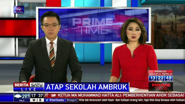 Atap Sekolah di Indramayu Ambruk, Sejumlah Murid dan Guru Terluka