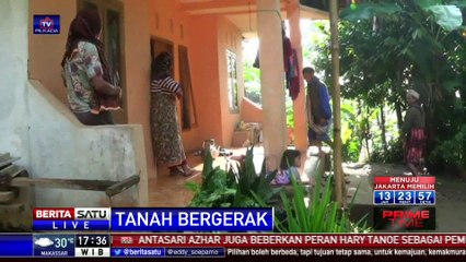 Puluhan Rumah di Tasik Alami Keretakan Akibat Tanah Bergerak