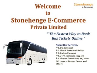 The Fastest Way to Book Bus Tickets Online at Stonehenge E-Commerce
