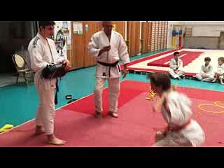 Stage de judo, circuit training, mattéo