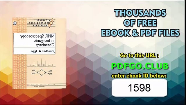 NMR Spectroscopy in Inorganic Chemistry (Oxford Chemistry Primers) by Iggo, Jonathan A. published by Oxford University Press, USA (2000)