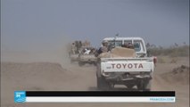 معارك شرسة في مديرية نهم باليمن