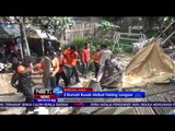 Tebing Setinggi 50 Meter di lembang Longsor, 2 Rumah Warga Rusak Parah - NET24