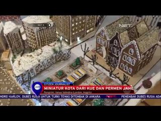 Video herunterladen: Miniatur Kota dari Kue dan Permen Jahe - NET5