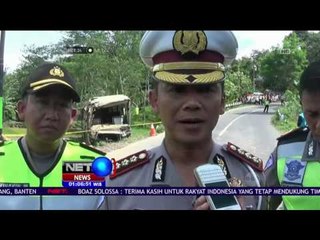 Polisi Olah Tempat Kejadian Kecelakaan - NET 24
