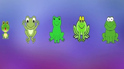 DADDY FINGER FAMILY SONG Frog Nursery Rhymes for Children Babies and Toddlers