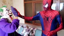 ZOMBIE Frozen Elsa & Spiderman PRANK! w/ Joker Anna Jail Hulk Rapunzel Mini Toys! Superhero Fun IRL