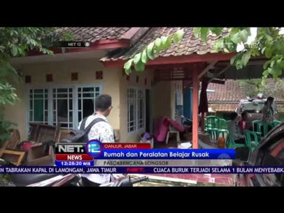 Rumah dan Peralatan Belajar Rusak - NET 12