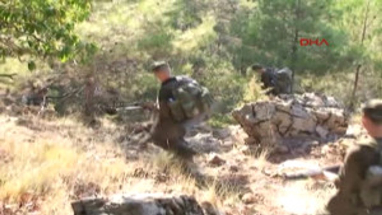 Hatay'ın Dörtyol Ilçesi Amonos Dağı Bölgesinde PKK' Lı Teröristlerle Çıkan Çatışmada 1 Uzman...