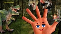 Dinosaurs Finger Family - Dinosaurs Cartoons for Children - Daddy Finger Dinosaurs for Kids