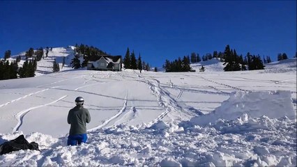 Une skieuse oublie de s’arrêter et fait une chute de 10 mètres