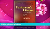 READ book Parkinson s Disease: A Complete Guide for Patients and Families (A Johns Hopkins Press