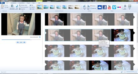 شرح برنامج  Movie Maker وندوز  7