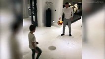 Toni Terry shares family game of 'one touch' with John Terry and kids