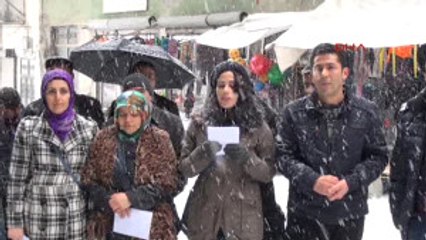 Hakkari'de Hdp ve Dbp Halk Toplantısına Çağrı Yaptı