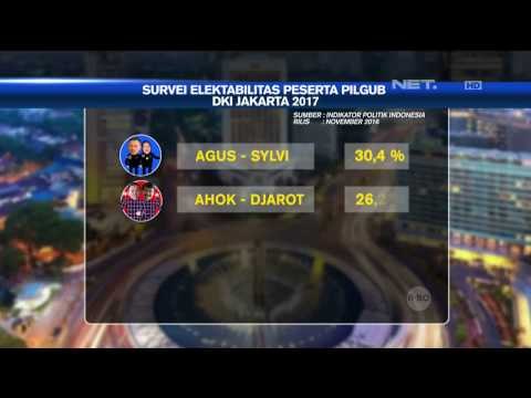 Satu Bulan Masa Kampanye Bergulir Peta Elektabilitas Cagub-Cawagub DKI Berubah - NET 16