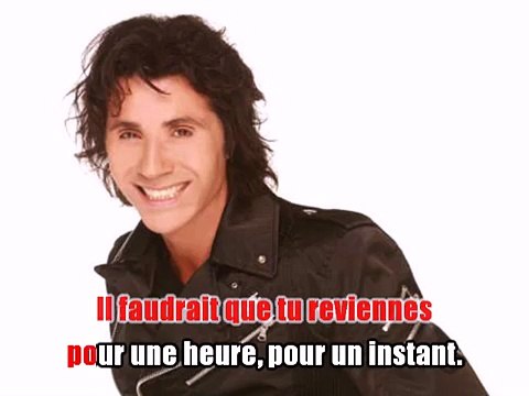 Jean-Luc Lahaye - Il faudrait que tu reviennes KARAOKE / INSTRUMENTAL
