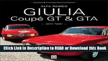 Books Alfa Romeo Giulia Coupe GT and GTA (Car   Motorcycle Marque/Model) Free Books