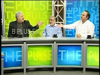 PTI's Naeem ul Haq Throws Glass at PPP's Jamil Soomro in a Talk Show