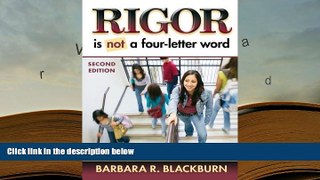 Audiobook  Rigor Is NOT a Four-Letter Word For Ipad