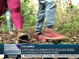 Colombianos acusan al Estado de no reconocer y frenar a paramilitares