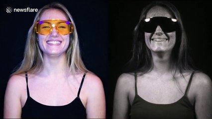 UV camera reveals invisible skin damage