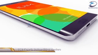 Xiaomi Mi Note 2 Specification & Final 3D Video Rendering with Curved Edge Display