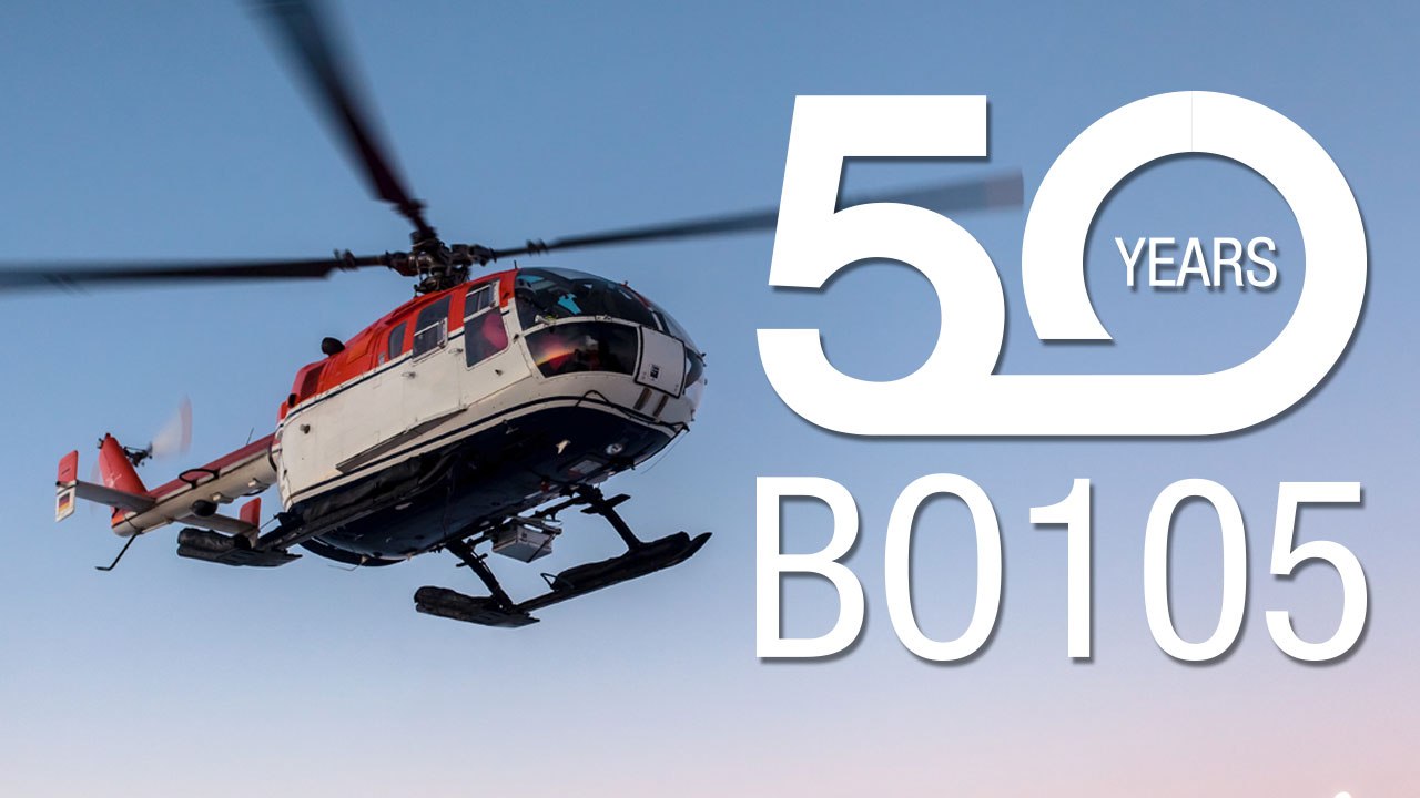 50 Years BO105 - a pioneer of modern helicopter technology