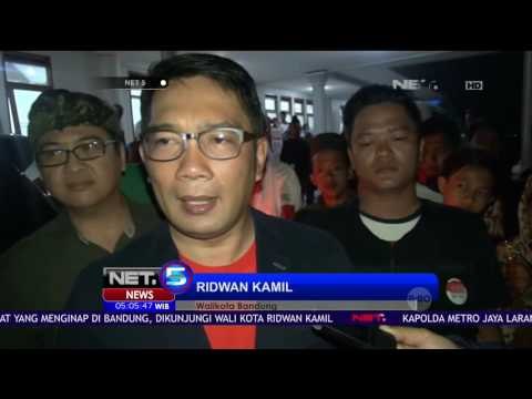 Ridwan Kamil Sambangi Ribuan Massa Aksi Damai di Gedung Perhutani Bandung - NET5