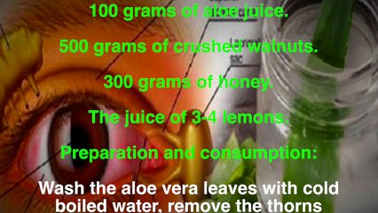 49.This home remedy improves vision and intraocular pressure, it is excellent.