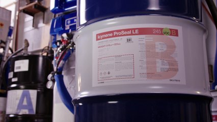 Icynene ProSeal LE spray foam insulation