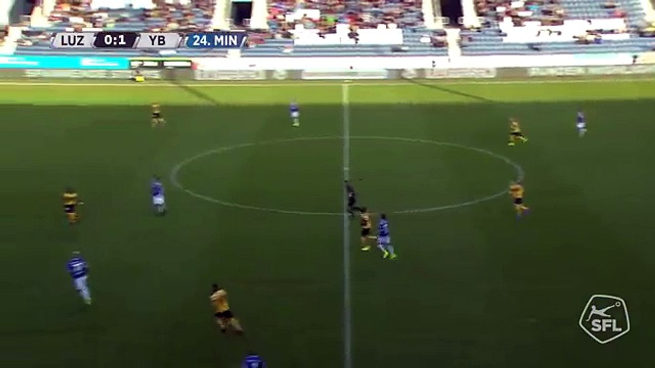 Luzern 1:1 Young Boys (Swiss Super League 12 February 2017)