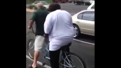 Ils n'auront pas été très loin à vélo... FAIL