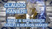 Claudio Ranieri - what a difference (half) a season makes
