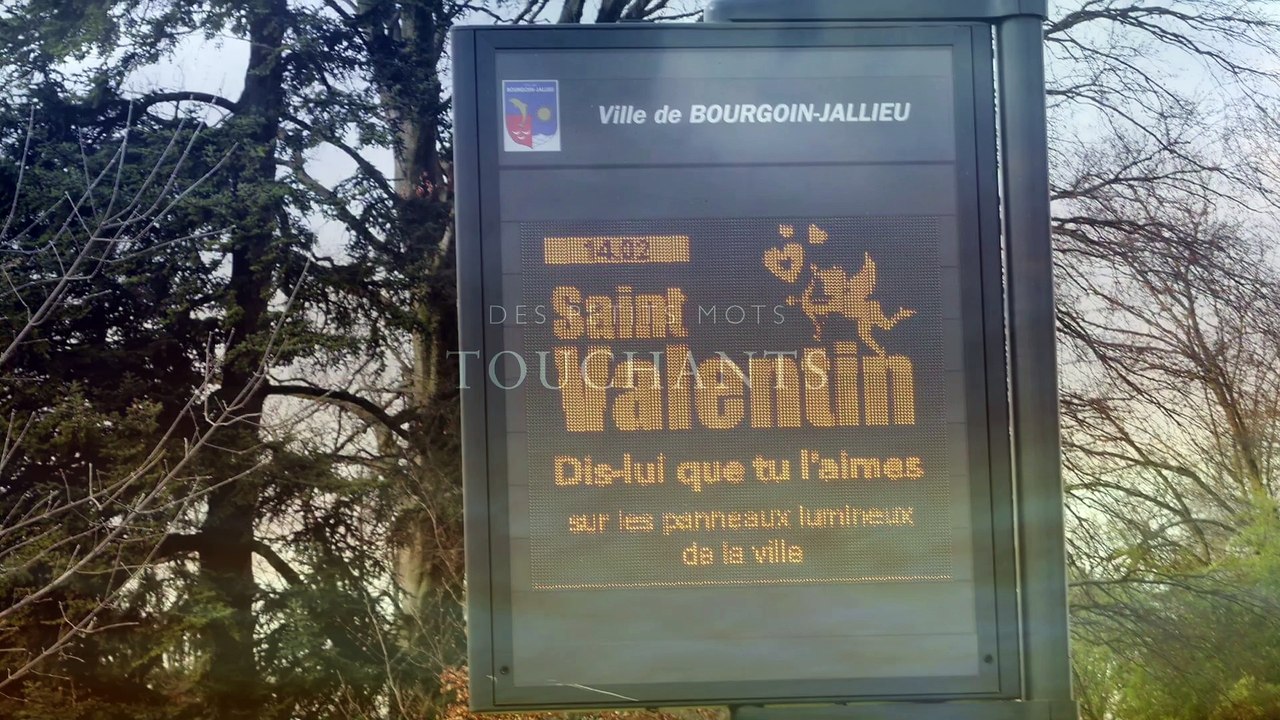 La saint-Valentin à Bourgoin-Jallieu