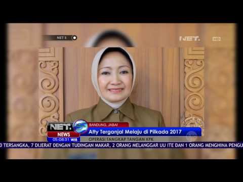 Walikota Cimahi Non Aktif Atty Suharti Tochija Ditangkap KPK - NET 5