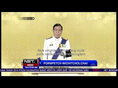 Thailand Resmi Mengangkat Vajiralongkorn Sebagai Raja Baru - Net 24