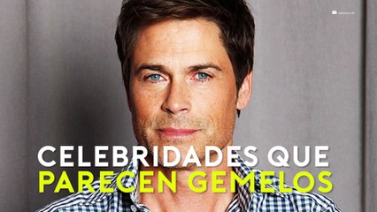 Celebridades que parecen gemelos