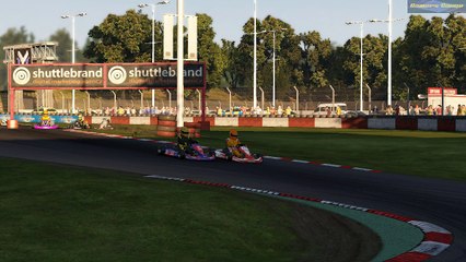 pCARS64 - #1 Career Kart1 UK Nationals Glencairn East WW50% R1R2 replay