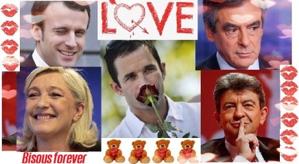 Скачать видео: Saint Valentin 2017: les politiques aussi ont le coeur qui fait BOUM