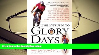 READ book The Return to Glory Days Morton Dean Pre Order