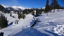 Une jeune fille chute de 10 mètres en ski.