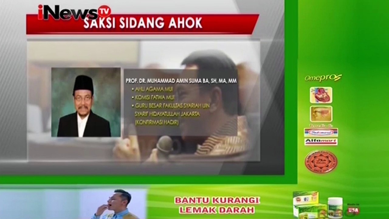 SAKSI SIDANG AHOK