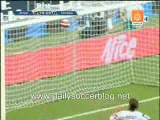 Inter vs. Catania, Serie A 17 Sept 07