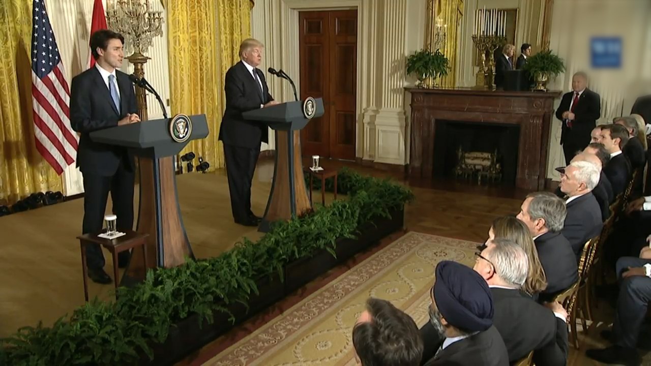 La leçon d’ouverture de Justin Trudeau à Donald Trump