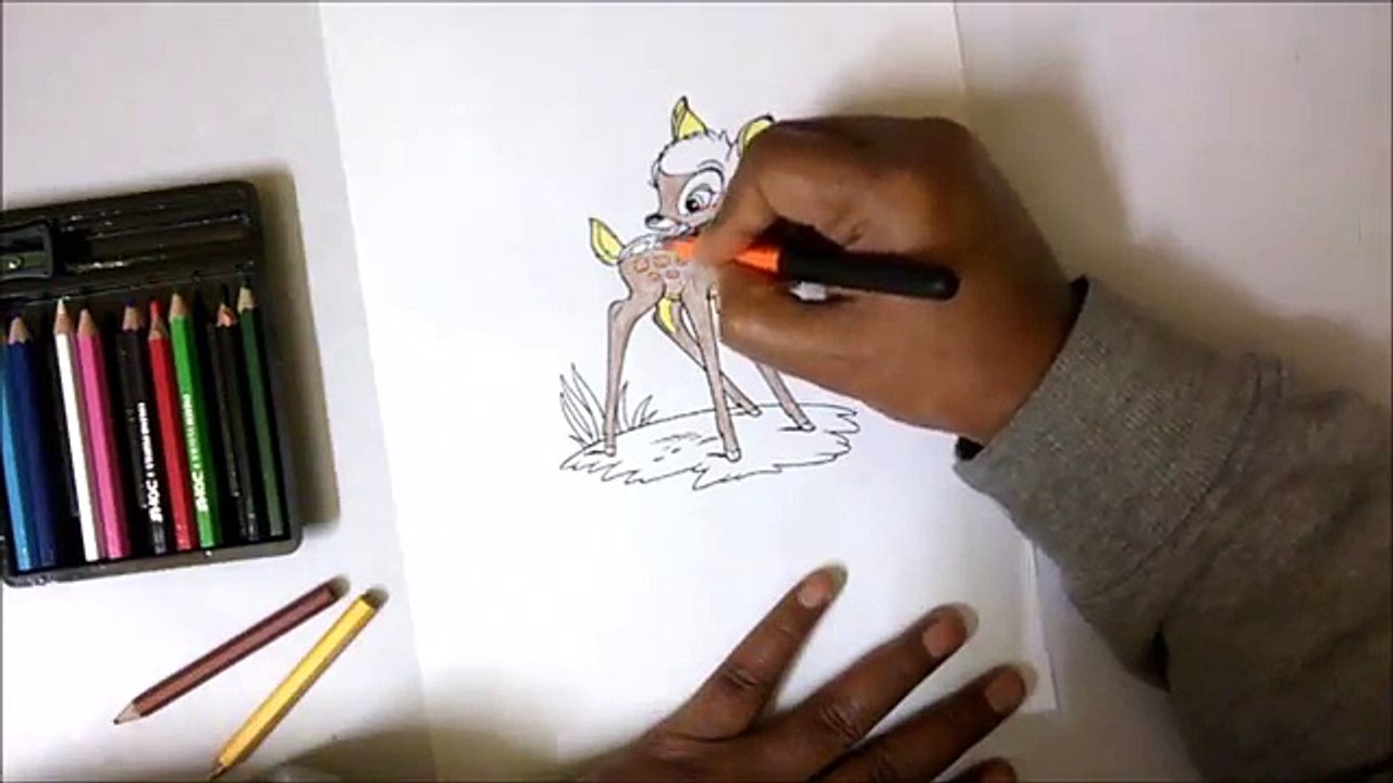 COLOURING DEER 1