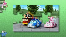 Car Puzzle Robocar Poli - Пазлы для детей - Мультик про машинки Робокар Поли - 로보 카 POLI